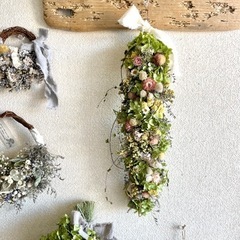 アナベル紫陽花 ガーランド