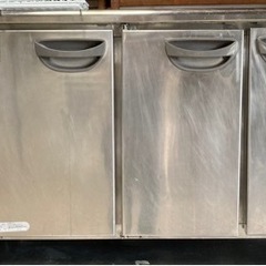 冷蔵コールドテーブル　1500X600X800　フクシマ　中古