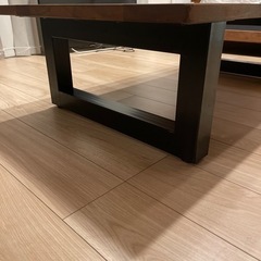 【定価21万円★値下げ】マスターウォール モザイクリビングテーブル【天然蜜蝋仕上げ完了】