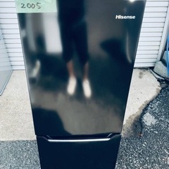 2005番 Hisense✨2ドア冷凍冷蔵庫✨HR-D15CB‼️