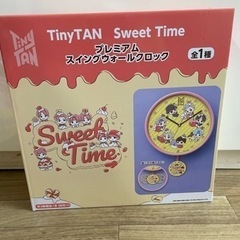 BTS時計　TinyTANプレミアム スウィング ウォール クロック