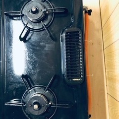 ②✨2021年製✨1703番 パロマ✨LPガスコンロ✨IC-S37-R‼️