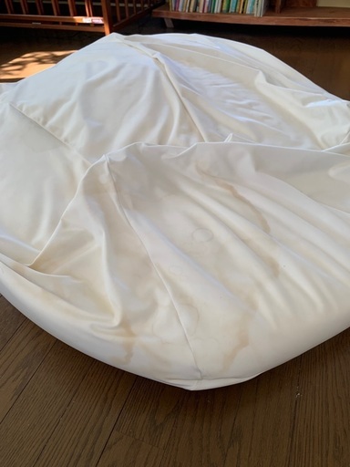 無印良品 人をダメにするソファ 本体 カバー付き 大　グレー、茶色2個セット 無印良品 人をダメにするソファ 本体 カバー付き 大 グレー、茶色2個