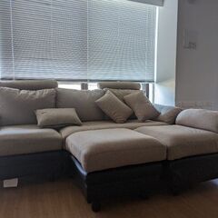 3人掛けソファー(クッション3つセット)