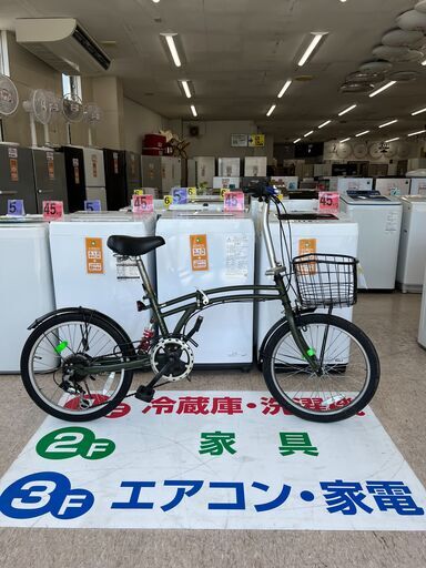 自転車探すなら「リサイクルR」❕折畳❕センターサス❕防犯登録いたします❕購入後取り置きにも対応 ❕R2234