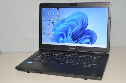 中古良品ノートパソコン 最新Windows11+office 東芝 B552/H Core i5-3340M/メモリ4GB/HDD750GB/15.6インチ/DVDマルチ/無線/WEBカメラ内蔵