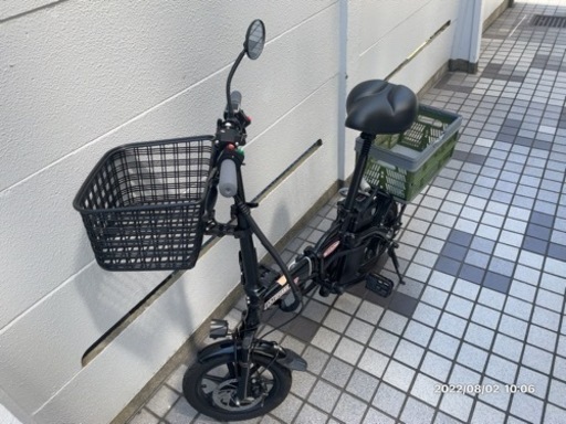 フル電動自転車 モペット 折り畳み