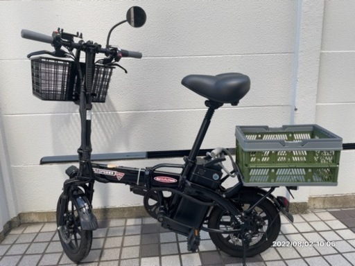 早割ex フル電動自転車 折り畳み モペット アクセサリー