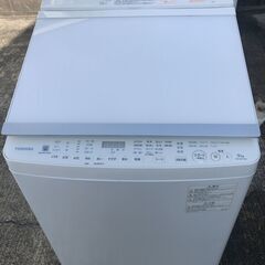 TOSHIBA 全自動洗濯乾燥機 9kg ザブーン AW-9SV...