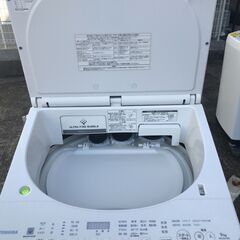 TOSHIBA 全自動洗濯乾燥機 9kg ザブーン AW-9SV7 2019年製 D081G018