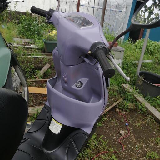 スズキ50ccレッツ2ストバッテリー、キャブ、シート新品セル、キックOK