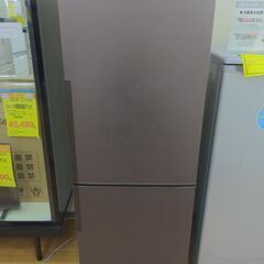 SHARP 2ドア冷蔵庫 SJ-PD27C-T 2017年製 ag-kd056