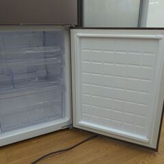 SHARP 2ドア冷蔵庫 SJ-PD27C-T 2017年製 ag-kd056