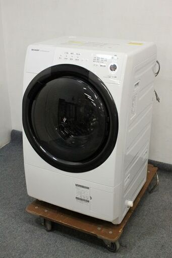 SHARP/シャープ コンパクトタイプ ドラム式洗濯乾燥機 洗濯7.0㎏/乾燥3.5㎏ スリム ES-S7F 2021年製  中古家電 店頭引取歓迎 R6228)
