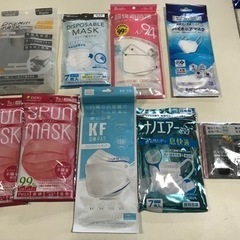 【100円でお譲り】マスク8種類セット＋おまけセット⑩