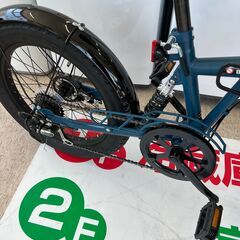 【お取引中】折畳 ファットバイク❕ リアサスペンション❕ 6段変速❕  ゲート付き軽トラ”無料貸出❕購入後取り置きにも対応 ❕R2239