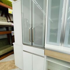 J2088 良品 NITORI ニトリ ゾロ ZORO-100KB 食器棚 キッチンボード