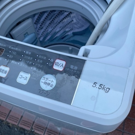【20日受け渡し予定あり】★2017年製★Hisense/ハイセンス☆5.5kg☆全自動洗濯機☆汚れを掻き出す、独自のパルセーター HW-T55A