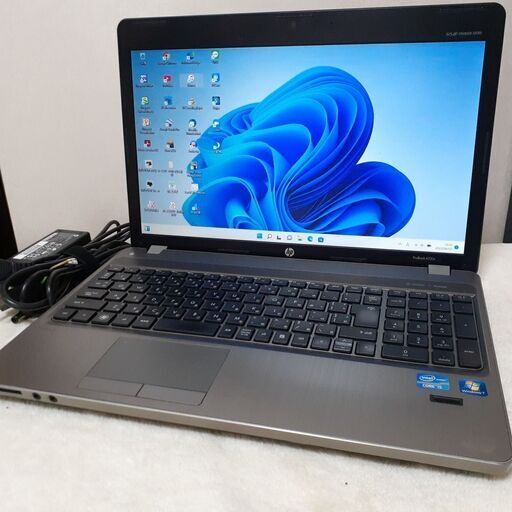 【取引中です】HP　Probook　SSD搭載　15インチ　i5　Wi-Fi　Bluetooth　マルチ　テンキー付き　Windows11