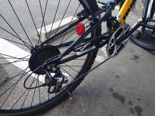 HUMMER ハマー マウンテンバイク 26インチ 18段変速 イエロー