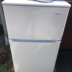 アイリスオーヤマ 冷凍冷蔵庫 IRSD-9B-W 90L 2021年製 D074G029 - 冷蔵庫 