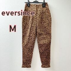 美品 ◇ハイウエストヒョウ柄パンツ　eversince　レオパード柄