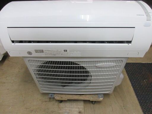 K03442　コロナ　 中古エアコン　主に6畳用　冷房能力2.2KW ／ 暖房能力　2.5KW