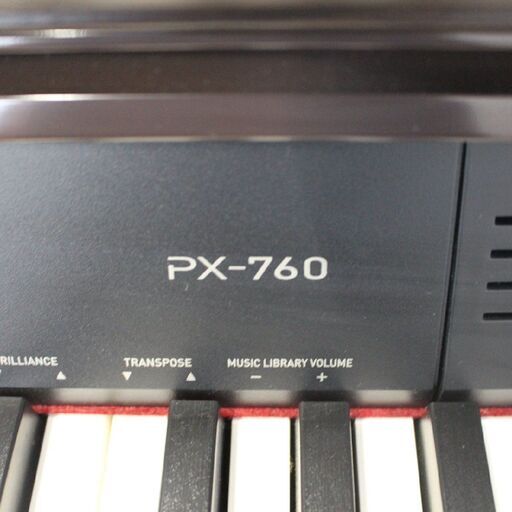 直接引渡限定 送料無料】CASIO PX-760BK 電子ピアノカシオ椅子 【送料