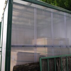 外置き用鉄骨/波板 倉庫