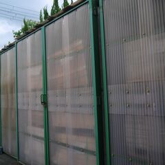 外置き用鉄骨/波板 倉庫