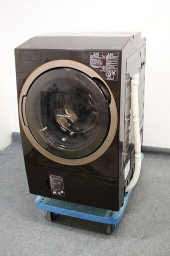 TOSHIBA/東芝 ドラム式洗濯乾燥機 ZABOON 洗濯11kg/乾燥7kg TW-117X5L グレインブラウン 2017年製   中古家電 店頭引取歓迎 R6199)
