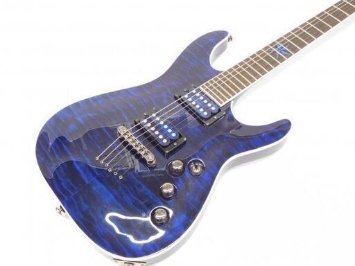 Schecter★Exotic Star★AD-C-1-EXS/CBLU★エボニー指板