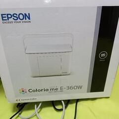 エプソン　写真プリンター　e360w　美品