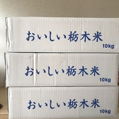 美味しい栃木米30kg