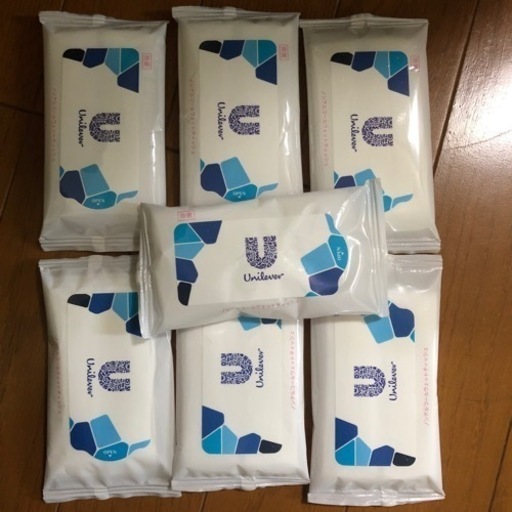 ノンアルコールウェットティッシュ(七個)