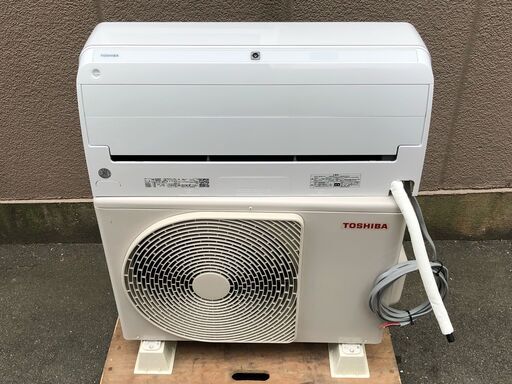 【155A・税込み】美品 東芝 エアコン(おもに6畳用) 大清快 RAS-H221E9DT 2021年製【PayPay使えます】