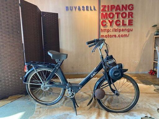 □ MOTOBECANE VELO SOLEX 3800 モトべカン ヴェロソレックス 3800 50cc ブラック パーツ取り 部品取り車 ベース車 バイク 札幌発★