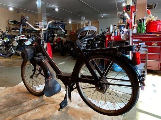 □ MOTOBECANE VELO SOLEX 3800 モトべカン ヴェロソレックス 3800 50cc ブラック パーツ取り 部品取り車 ベース車 バイク 札幌発★
