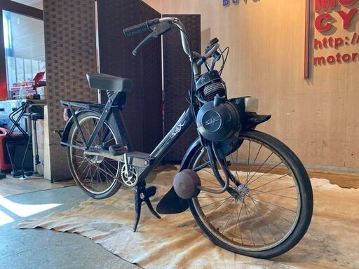 □ MOTOBECANE VELO SOLEX 3800 モトべカン ヴェロソレックス 3800 50cc ブラック パーツ取り 部品取り車 ベース車 バイク 札幌発★