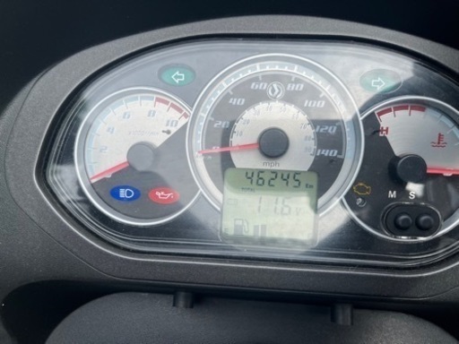 384. 動画あり SYM RV125i 小型 バイク 125cc 車体