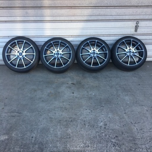 17インチアルミホイール中古品 4本 決まりました
