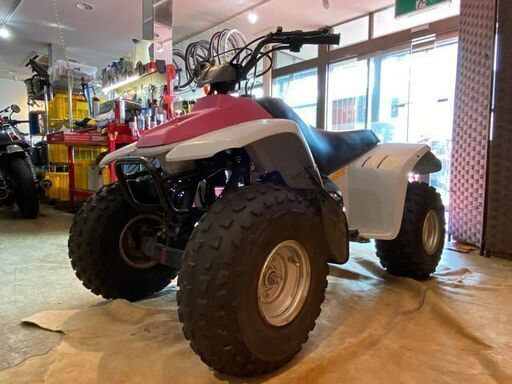 □YAMAHA YF80M 4EM ヤマハ 四輪バギー 1993年式 80cc ホワイト シートブラック 実動! 競技車両 現状販売 バイク 札幌発★
