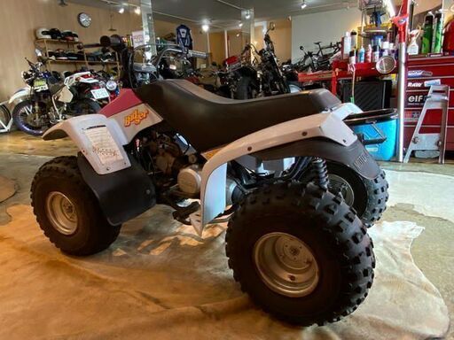 □YAMAHA YF80M 4EM ヤマハ 四輪バギー 1993年式 80cc ホワイト シートブラック 実動! 競技車両 現状販売 バイク 札幌発★