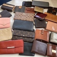 ルイヴィトン　ボッテガ　コーチなど財布まとめ売り ルイヴィトン ボッテガ コーチなど財布まとめ売り