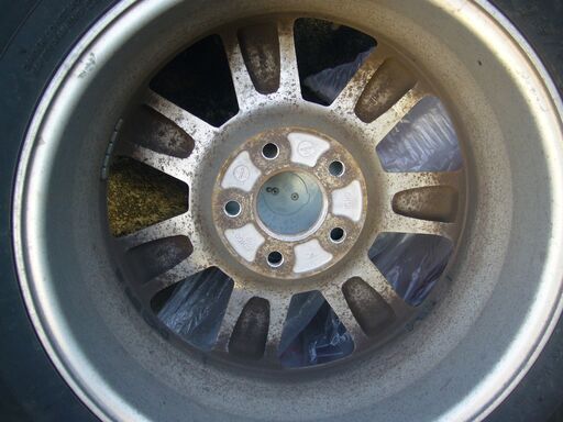 横浜タイヤホイール日産純正GEOLANDR SUV215/65R/16/98h5穴アルミ4本セット - 売ります・あげます