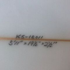 サーフボード　キラーサーフボード　5.11