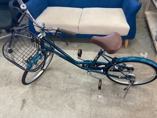 【A-248】★赤字覚悟の激安商品★ 自転車 激安 使いやすい 中古 グリーンカラー