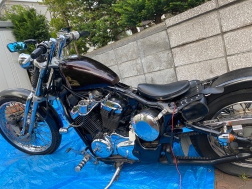 希少車)超渋・ド迫力・スプリンガースティード400 - バイク