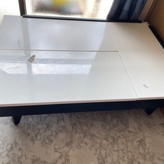 開閉式　ローテーブル　コーヒーテーブル　パソコンテーブル