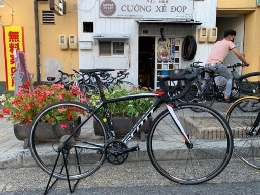 値下げ　SCOTT CR1 30 フルカーボン SHIMANO SORA R3000 2X9変速 サイズXXS